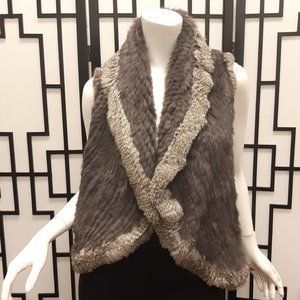 Love Token Real Rabbit Fur Vest 😻